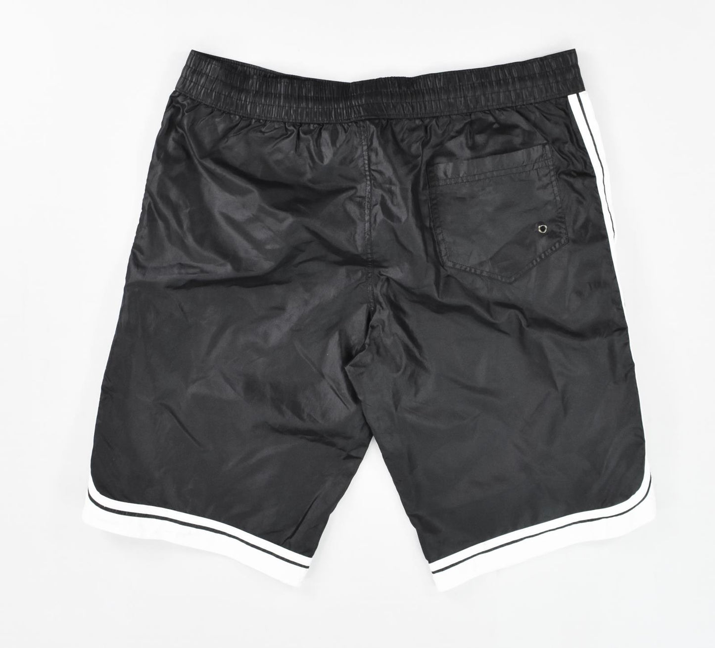 D&G Dolce & Gabbana Men's SWIM TRUNKS SHORTS  M NEW Imperfect Elasticized Waist