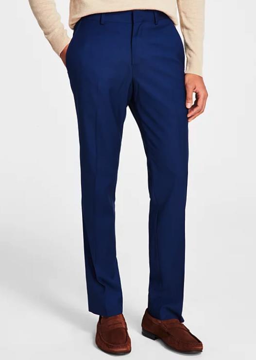 Kenneth Cole Techni Cole Slim 2PCE Suit 44 S Pants  37 X 32 1152M541-434