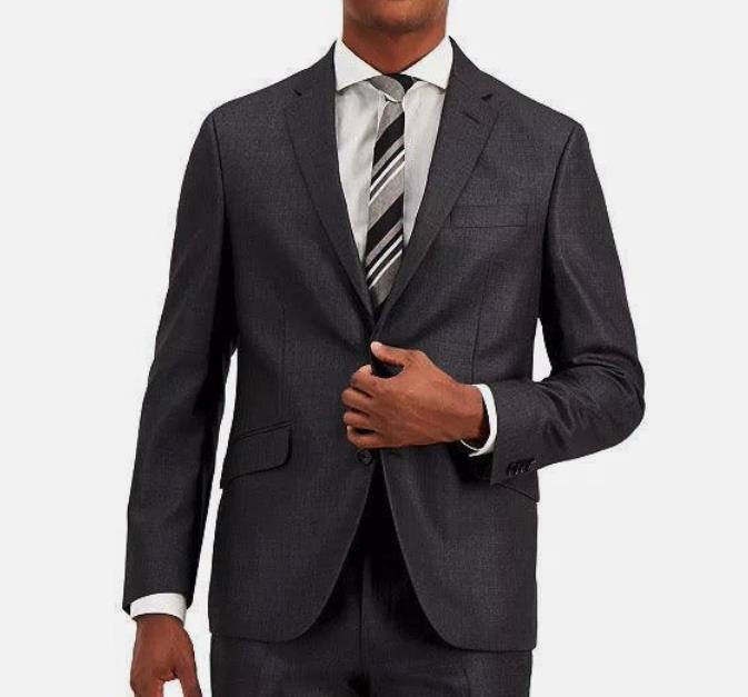 Kenneth Cole Men Ready Flex Slim Suit Jacket Blazer 42 L NEW $395 CL001-FPZ0000