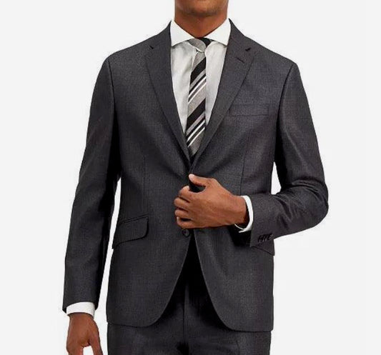 Kenneth Cole Men Ready Flex Slim Suit Jacket Blazer 42 L NEW $395 CL001-FPZ0000