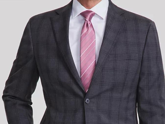 DKNY Men's Modern-Fit Duran Suit 40 R  - 33 W X 29 L NEW $395 DNUR217W0330