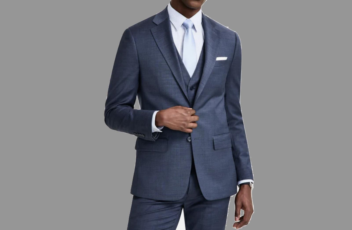 Calvin Klein Men's Slim Wool Blend Suit Jackets Blazer 44 R $450 MXLL17EZ0032