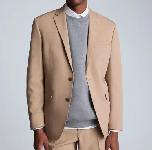 Kenneth Cole Mens Techni Cole Slim Suit Jacket Blazer 42 R NEW $395 COKK2FFZ0002