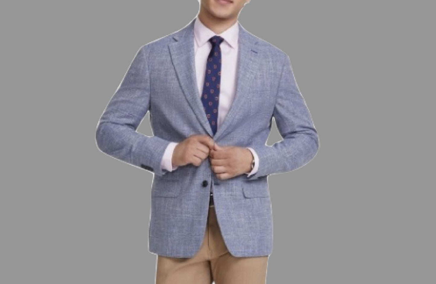Tommy Hilfiger Mens Blue Modern fit Sport Coat Blazer 38 R $295   CNRA1ATG0840