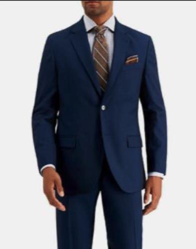 Nautica Mens Navy Modern fit Suit Jacket Blazer 42 R NEW $395 NA000278 GAFF