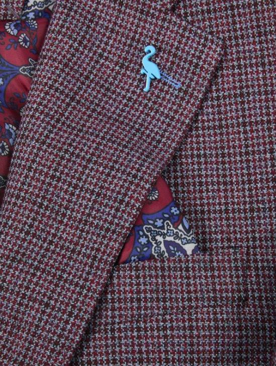 Tailorbyrd Men's Houndstooth Modern fit Sport Coat 44 R NEW $325 0400021807755