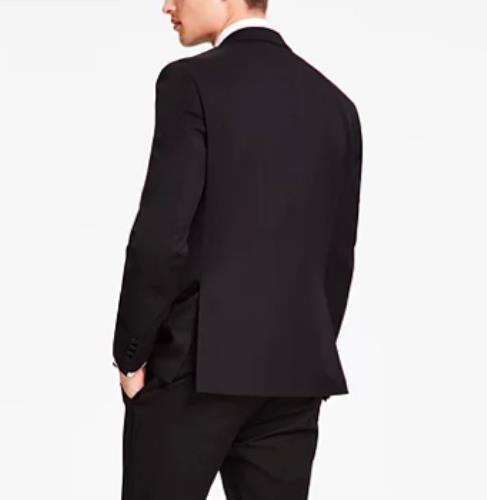 Kenneth Cole Men Slim Flex Suit Jacket Tuxedo 46 R NEW $395 29454006-006