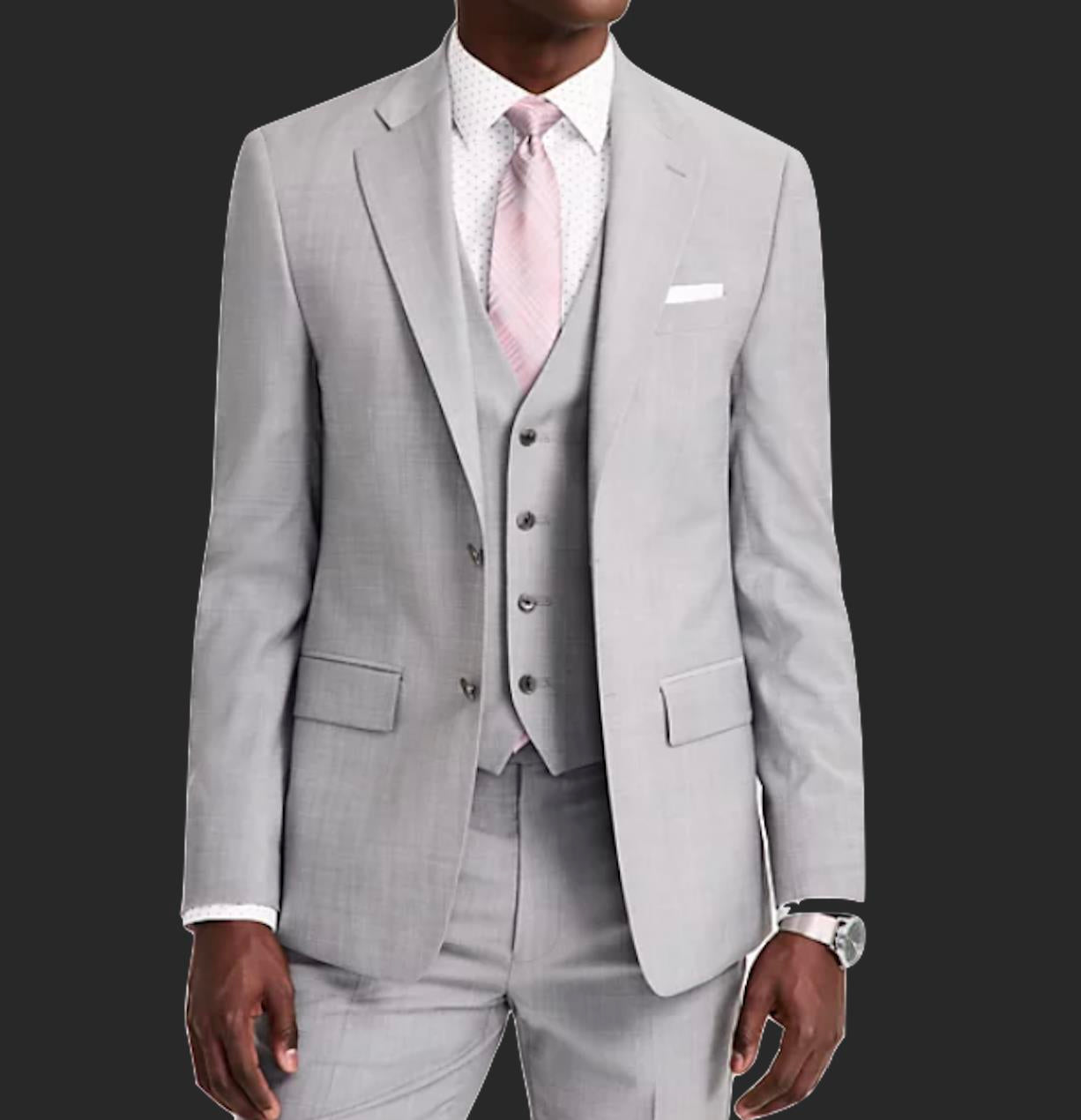 Calvin Klein Men's Slim Wool Blend Suit Jackets 40 R Pants 33 X 30 NEW $450