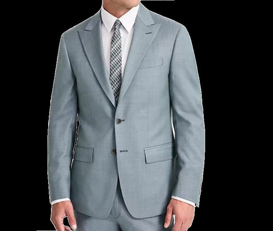 Calvin Klein Men's Slim Wool Blend Suit Jackets Blazer 40 S $450 MTHW17HX0511