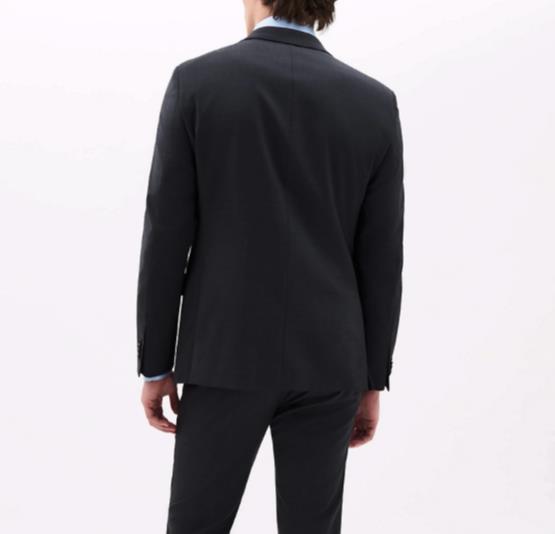 Tommy Hilfiger Men's Modern-Fit Wool Blend Suit Jacket Blazer 40 S TMMY1ARB0007