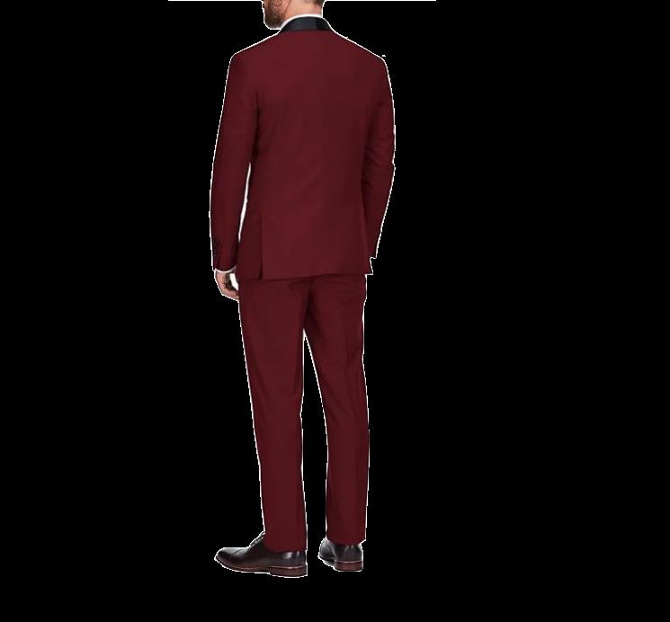 Gino Vitale Men's 3-Piece Slim Fit Shawl Lapel Tuxedo Suit 42 S NEW $350  TX3009