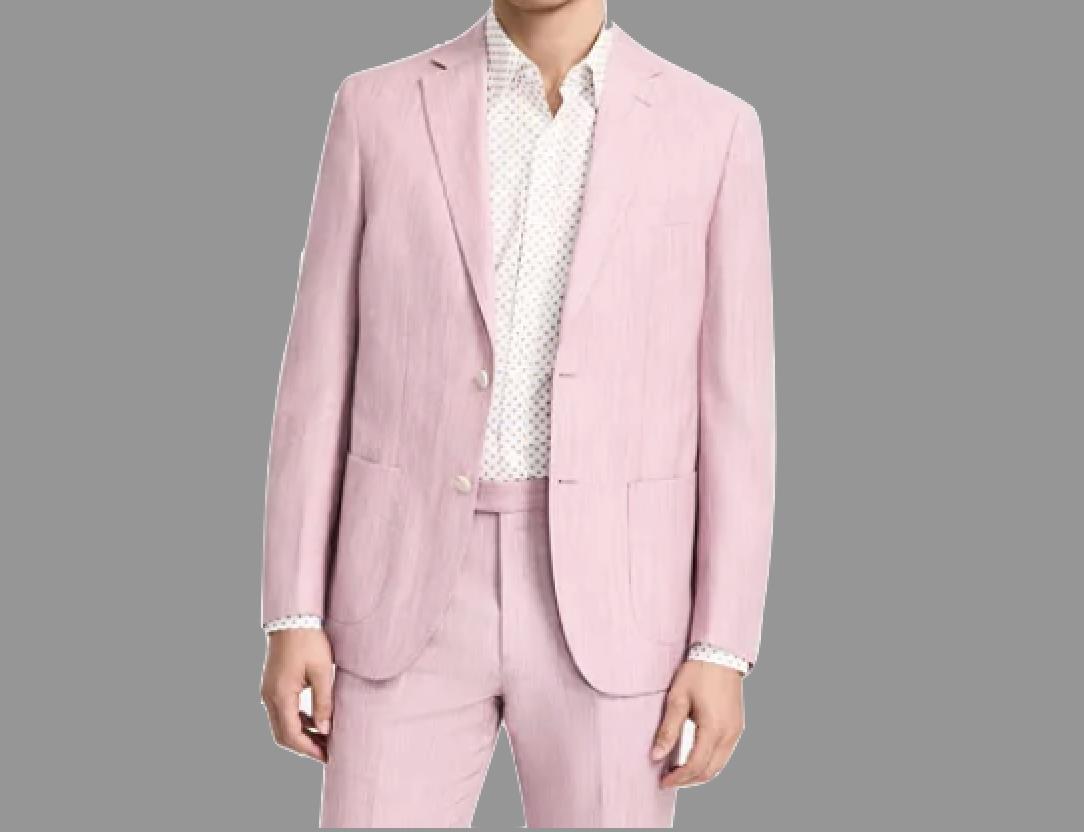 Michael Kors Men's Wool Blend Classic-Fit Suit Jacket Sport Coat 42 S